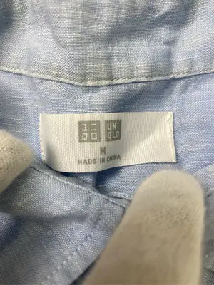 UNIQLO/ユニクロ/シャツ/ブラウス/トップス/スカイブルー/M
