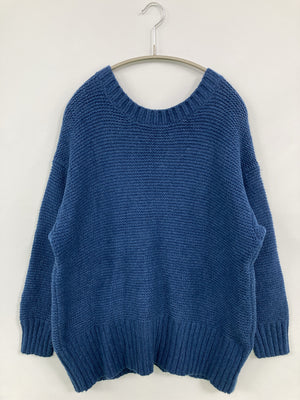 LEPSIM/レプシィム/ニット/セーター/トップス/ブルー/F