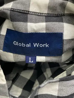 GLOBAL WORK/グローバルワーク/シャツ/ブラウス/トップス/ブラック/L