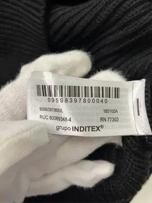 ZARA/ザラ/ニット/セーター/トップス/ブラック/USA L