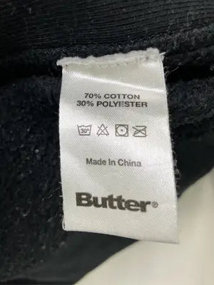 Butter/バター/スウェット/トップス/ブラック/LARGE