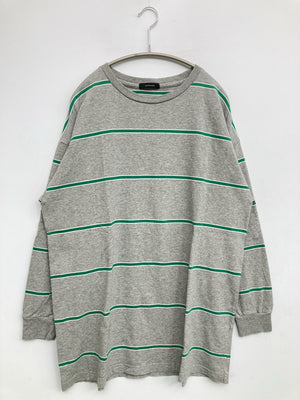 JEANASIS/ジーナシス/Tシャツ/カットソー/トップス/グレー/F