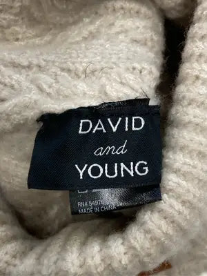 DAVID and YOUNG/ニットキャップ/ビーニー/帽子/ベージュ