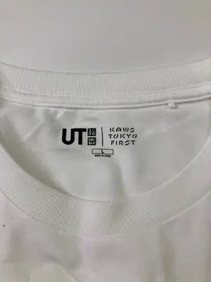 UNIQLO/ユニクロ/Tシャツ/カットソー/トップス/ホワイト/L