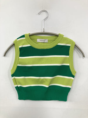 PAGEBOY/ペイジボーイ/ノースリーブ/トップス/グリーン/F