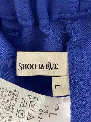 SHOO LA  RUE/シューラルー/スラックス/パンツ/ブルー/L