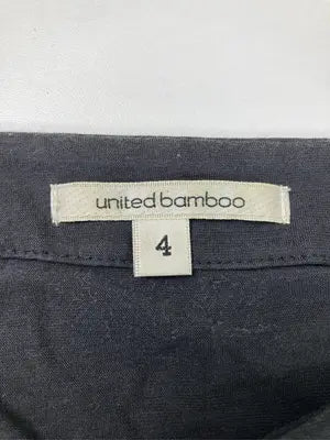 united bamboo/Tシャツ/カットソー/トップス/ブラック/4