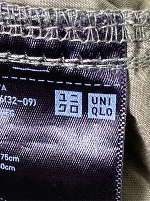UNIQLO/ユニクロ/カーゴパンツ/パンツ/カーキ/L