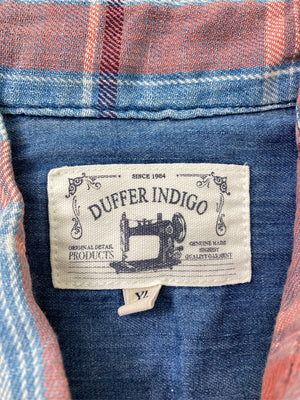 DUFFER INDIGO/シャツ/ブラウス/トップス/ブルー/XL
