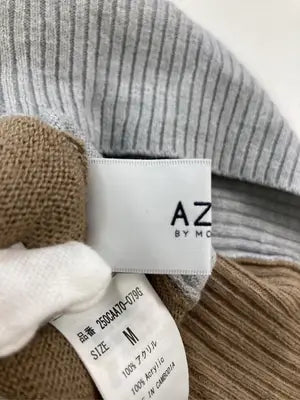 AZUL by MOUSSY/アズールバイマウジー/ニット/セーター/トップス/グレー/M