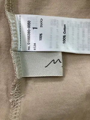 M_/Tシャツ/カットソー/トップス/ベージュ/1