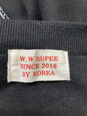 W.W RUPEE/Tシャツ/カットソー/トップス/ブラック