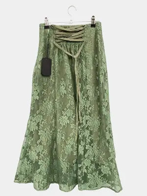 DRESS+/ロングスカート/スカート/グリーン/M