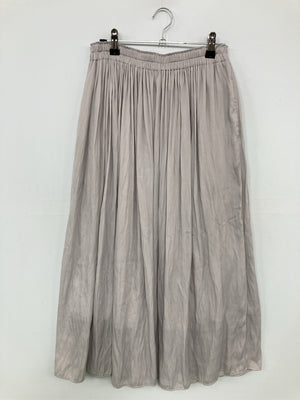 UNIQLO/ユニクロ/ロングスカート/スカート/グレー/M ウエスト63-69cm ヒップ88-94cm