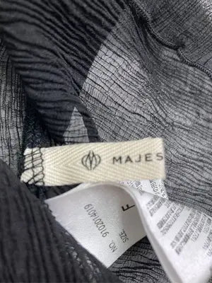 MAJESTIC LEGON/マジェスティックレゴン/Tシャツ/カットソー/トップス/ブラック/F