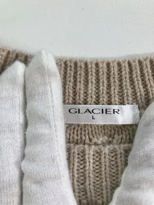 GLACIER/グラシア/ベスト/トップス/ベージュ/L
