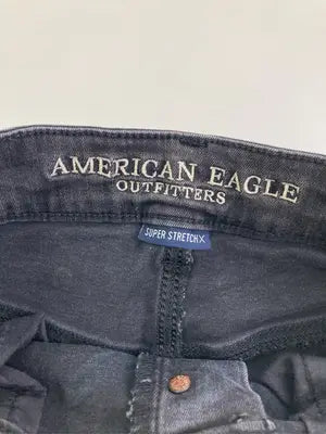 AMERICAN EAGLE/アメリカンイーグル/デニムスカート/スカート/ブラック/US 8 REGULAR