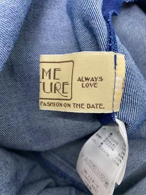 ME&ME COUTURE/つなぎ/オールインワン/オールインワン・サロペット/ブルー/0