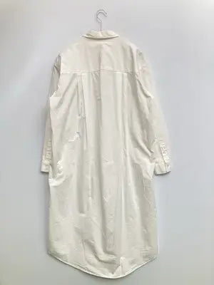 無印良品/ムジルシリョウヒン/シャツワンピース/ワンピース/ドレス/ホワイト/M
