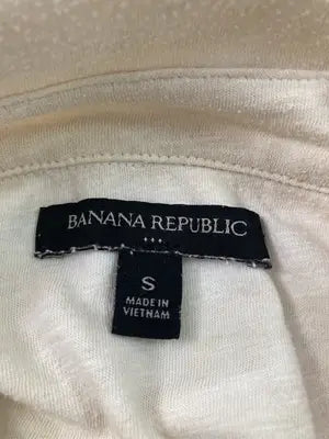 BANANA REPUBLIC/バナナリパブリック/ポロシャツ/トップス/アイボリー/S