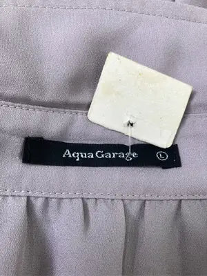aquagarage/シャツ/ブラウス/トップス/ベージュ/L