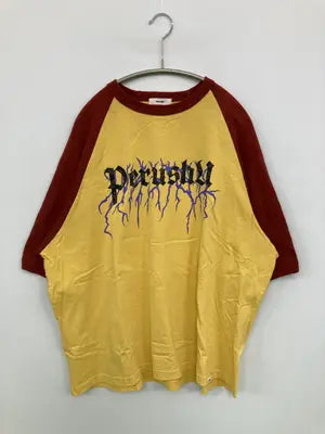 Perushu/ペルーシュ/Tシャツ/カットソー/トップス/イエロー/M