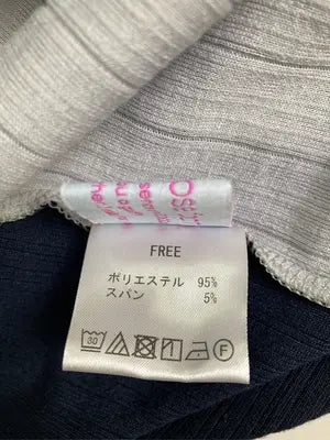y2k synapse facty/Tシャツ/カットソー/トップス/グレー/FREE