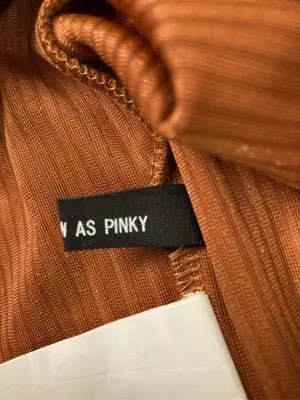 AS KNOW AS PINKY/アズノゥアズピンキー/Tシャツ/カットソー/トップス/ブラウン/M
