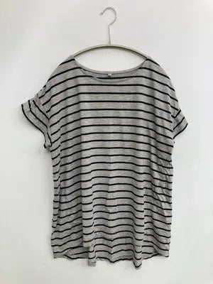 Freude/フロイデ/Tシャツ/カットソー/トップス/グレー/LL