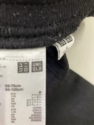 UNIQLO/ユニクロ/スラックス/パンツ/ブラック/L