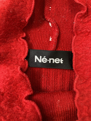 Ne-net/ネネット/ニット/セーター/トップス/レッド