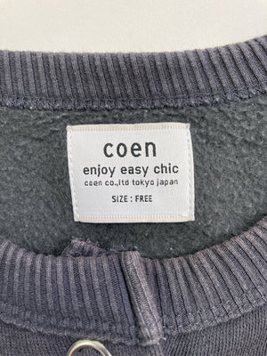 coen/コーエン/カーディガン/ボレロ/トップス/ブラック/F