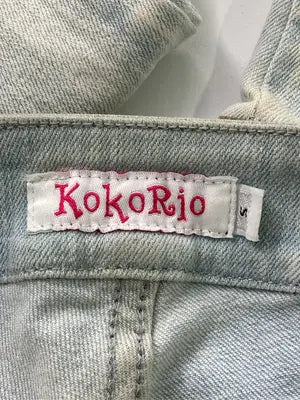 KoKoRio/デニムパンツ/パンツ/スカイブルー/S