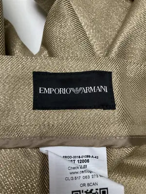 EMPORIO ARMANI/エンポリオアルマーニ/スラックス/パンツ/ベージュ/42