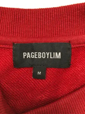PAGEBOYLIM/ページボーイリム/Tシャツ/カットソー/トップス/レッド/M