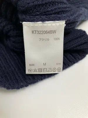 kutir/クティール/ニット/セーター/トップス/ネイビー/M