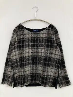 SHIPS/シップス/Tシャツ/カットソー/トップス/ブラック