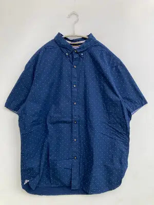DENIM&FLOWER/シャツ/ブラウス/トップス/ネイビー/XL