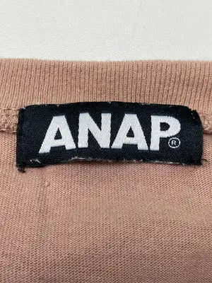 ANAP/アナップ/Tシャツ/カットソー/トップス/ブラウン/F