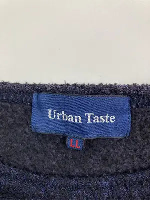 Urban taste/ニット/セーター/トップス/ネイビー/LL