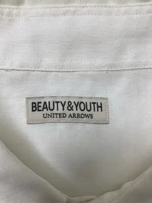 BEAUTY&YOUTH/ビューティーアンドユース/シャツ/ブラウス/トップス/ホワイト/L