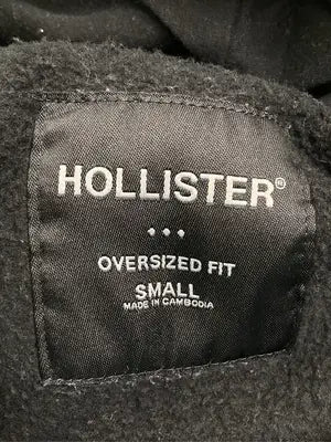 HOLLISTER/ホリスター/パーカー/トップス/ブラック/SMALL