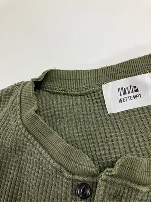 WETTEMPT/ウェッテンプト/Tシャツ/カットソー/トップス/カーキ/L