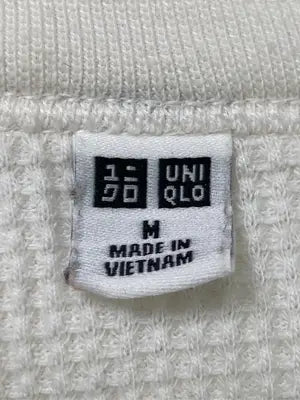 UNIQLO/ユニクロ/Tシャツ/カットソー/トップス/ホワイト/M
