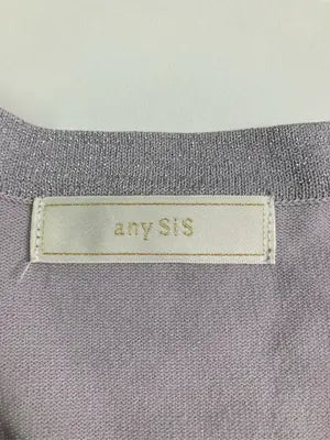 any sis/エニィスィス/ニット/セーター/トップス/パープル/2