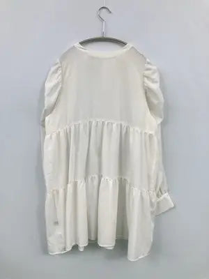 w closet/ダブルクローゼット/シャツワンピース/ワンピース/ドレス/ホワイト/F