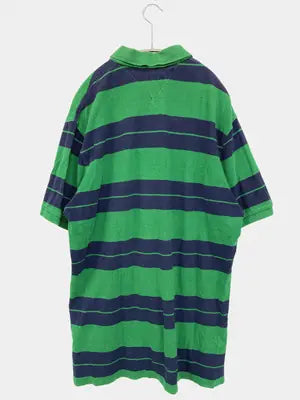 TOMMY HILFIGER/トミーヒルフィガー/ポロシャツ/トップス/グリーン/XL