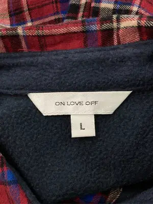 ON LOVE OFF/シャツ/ブラウス/トップス/レッド/L
