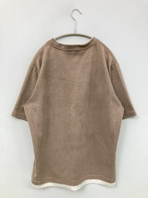 FLASH BLUE/フラッシュブルー/Tシャツ/カットソー/トップス/ベージュ/M