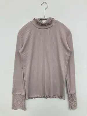 Riche glamour/リシェグラマー/Tシャツ/カットソー/トップス/グレー/M  バスト79～87  身長154～162